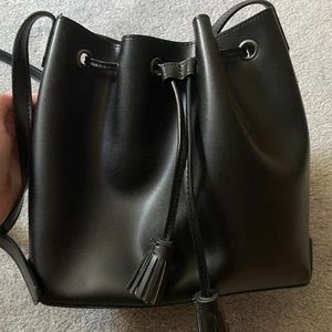 H&M Black Bucket Bag